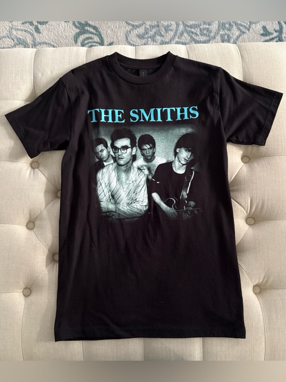 The Smiths Black Graphic Band T‑Shirt